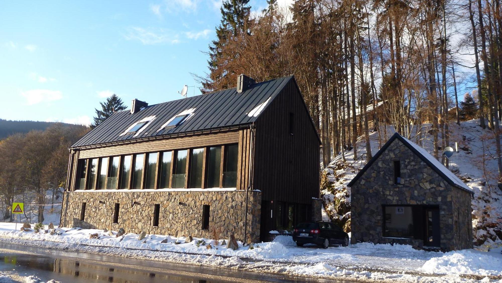 אפרטהוטל Špindlerŭv Mlýn Krakonosova Dilna "Woodhaus" מראה חיצוני תמונה